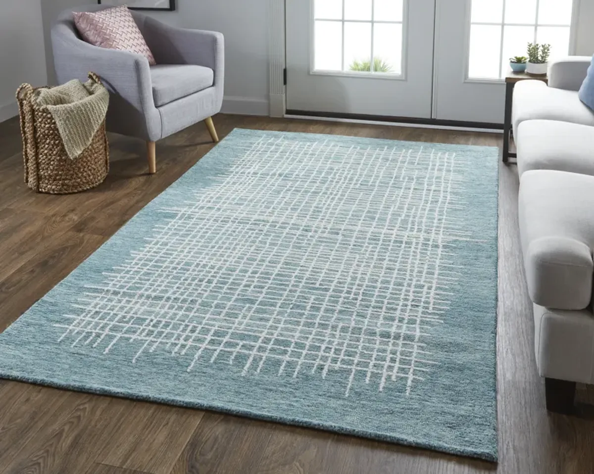 Maddox 8630F Blue/Ivory 8' x 10' Rug