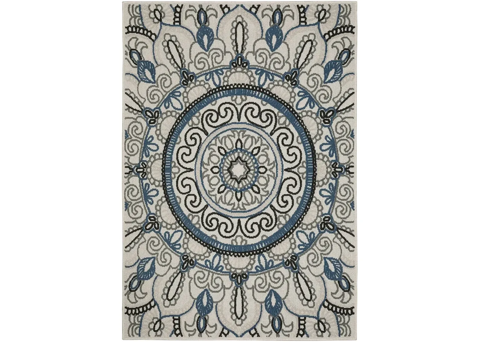 Torrey 6'7" x 9'2" Beige Rug