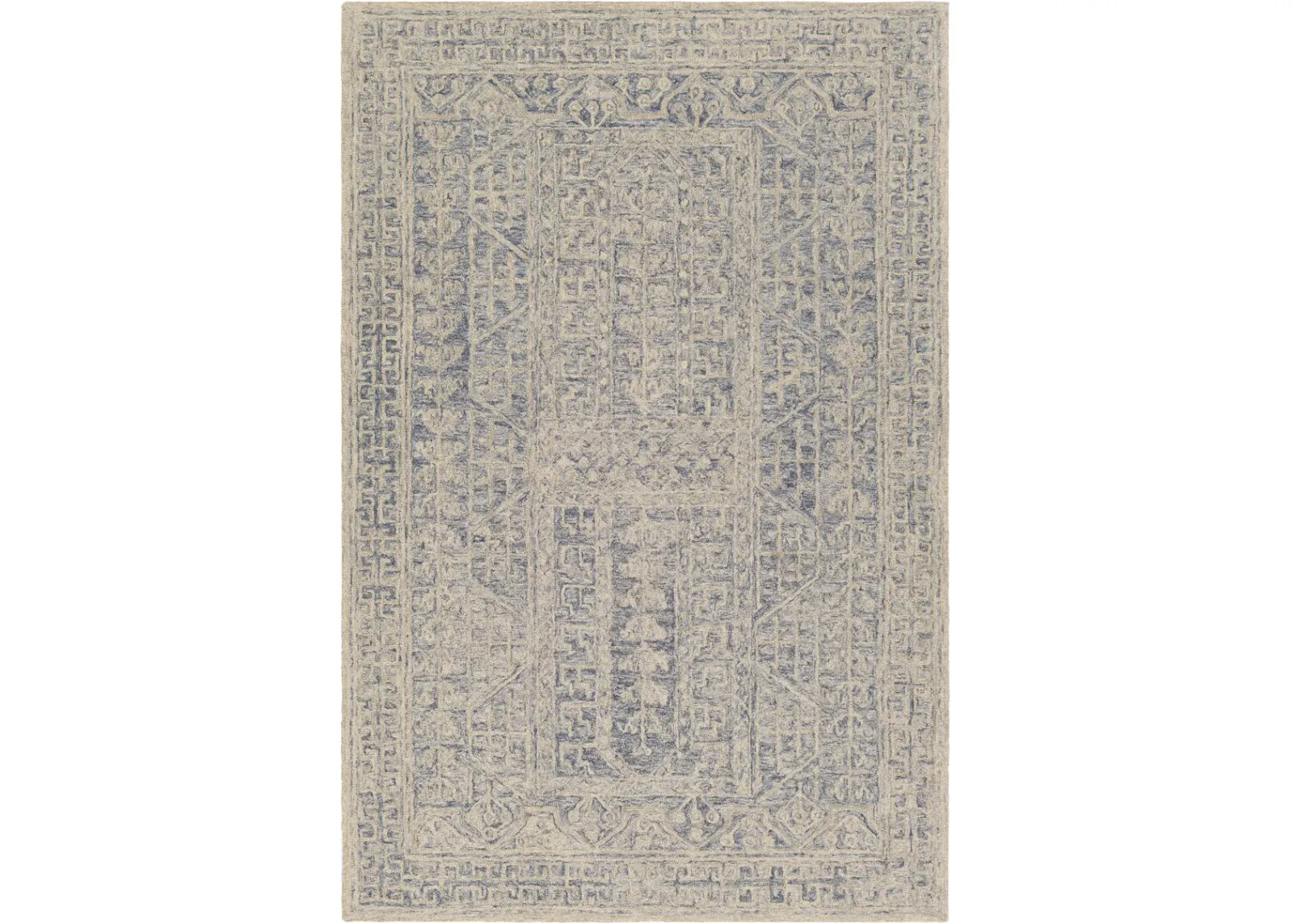 Granada GND-2318 8' Round Blue Rug