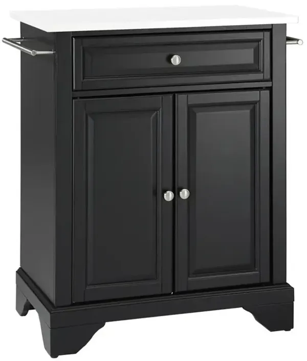 Lafayette Stone Top Portable Kitchen Island/Cart