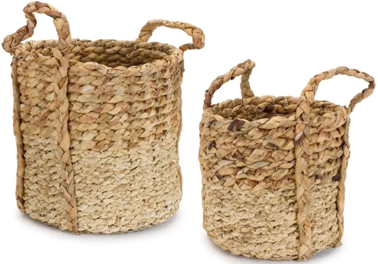 Basket Set of 2 - Versatile Storage Bins for Home Organization and Décor