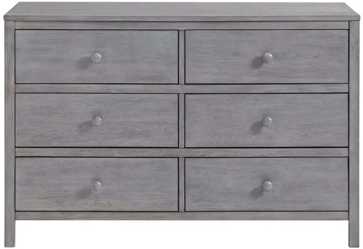 Oxford Baby Soho Baby Everlee 6 Drawer Dresser  Greystone