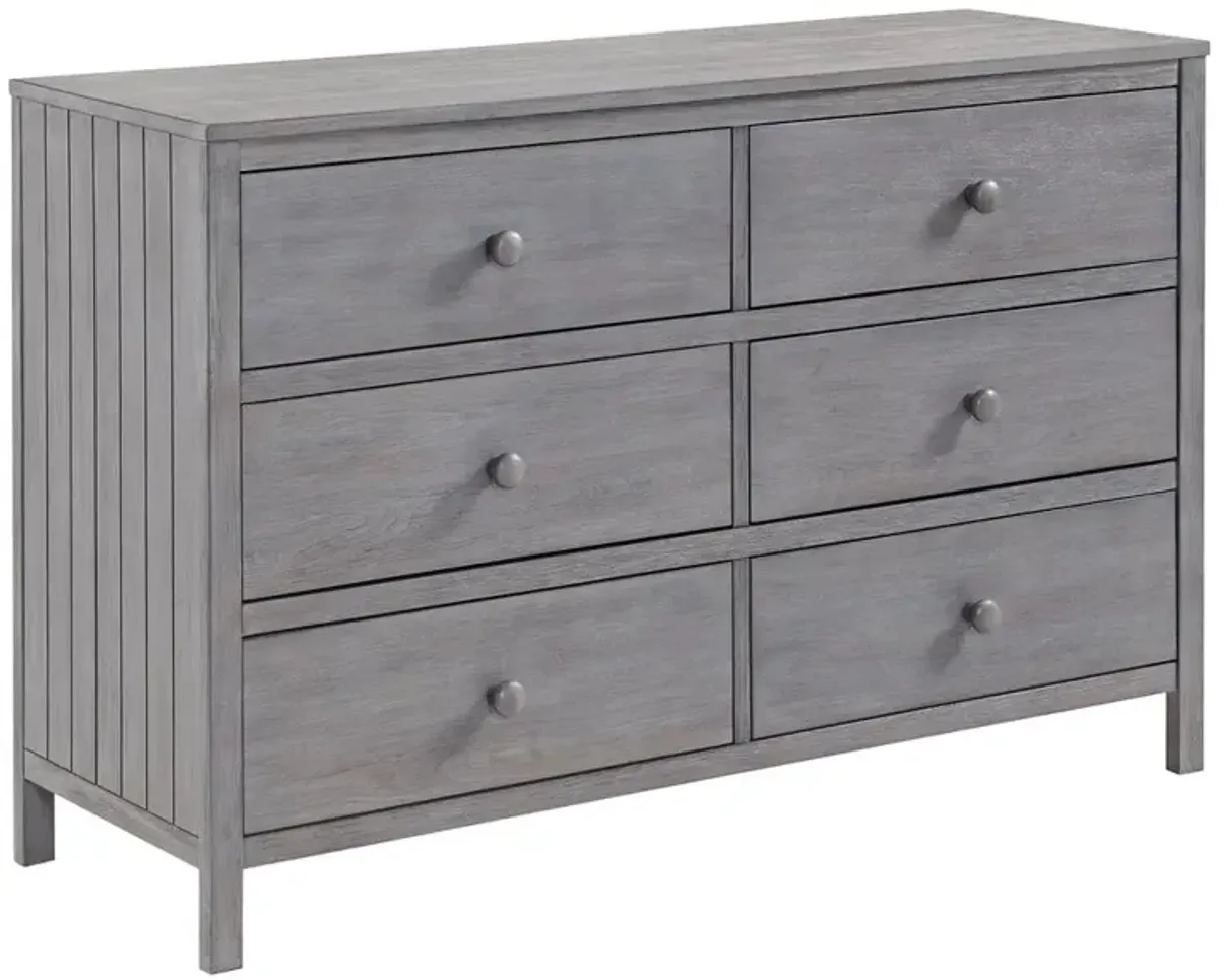 Oxford Baby Soho Baby Everlee 6 Drawer Dresser  Greystone