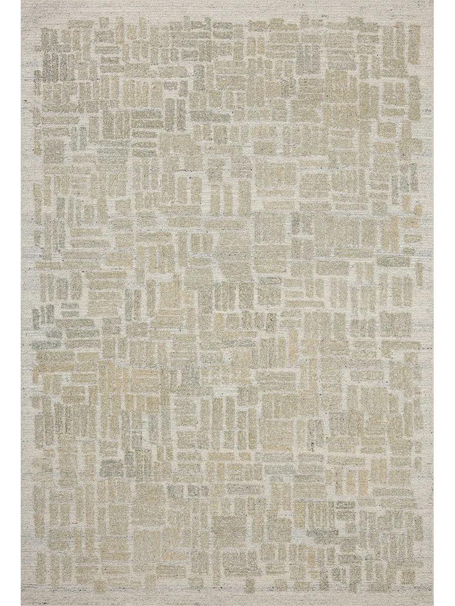 Elias Pebble/Sage 2'3" x 3'9" Accent Rug