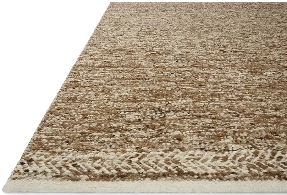 Reyla RLA01 Caramel/Ivory 5' x 7'6" Rug