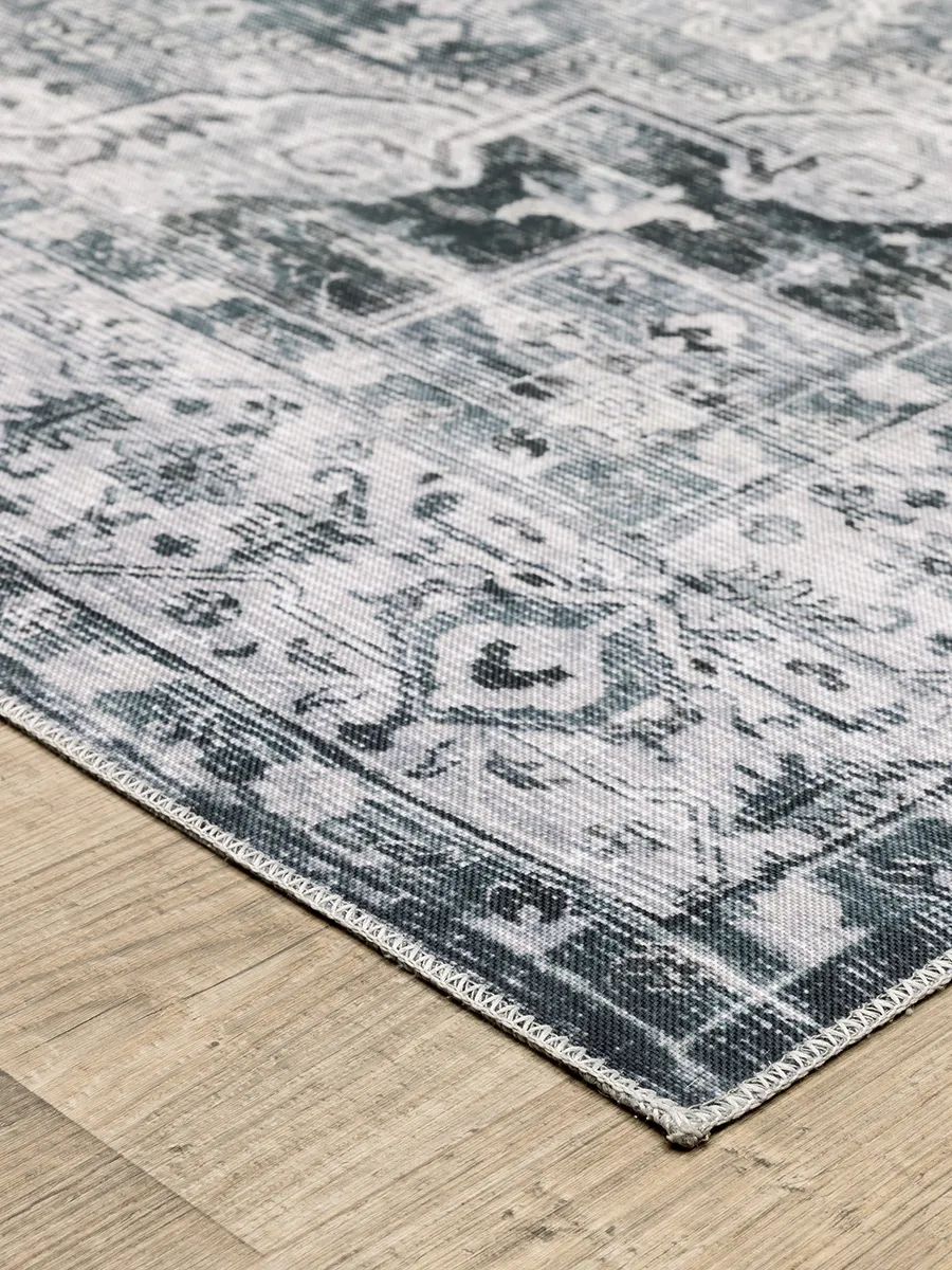 Charleston 2' x 8' Charcoal Rug