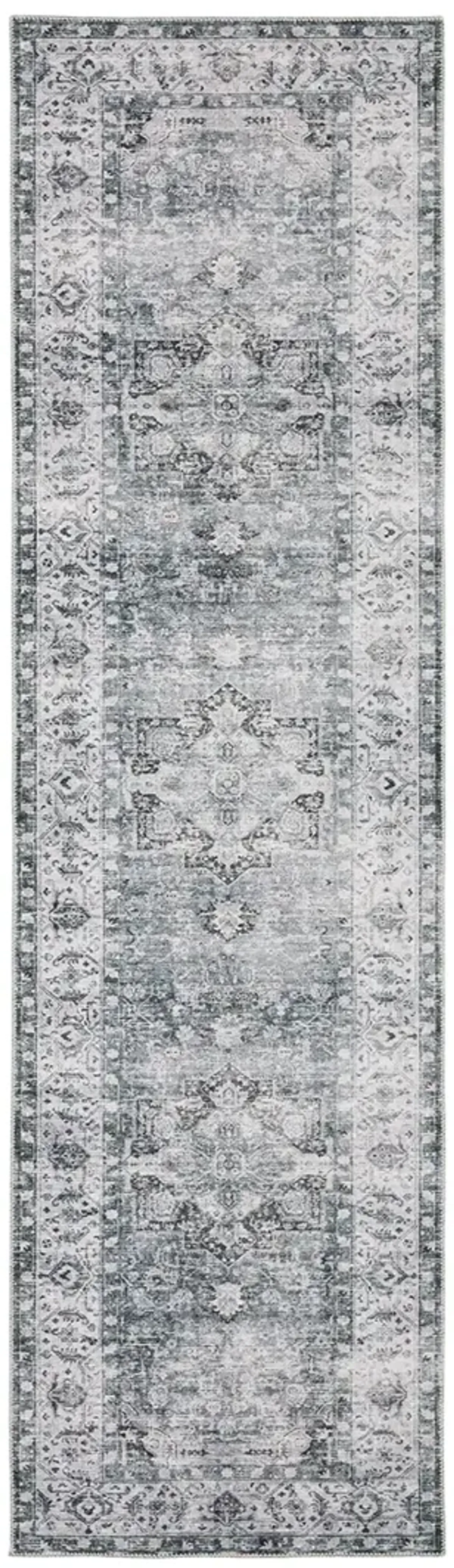 Charleston 2' x 8' Charcoal Rug