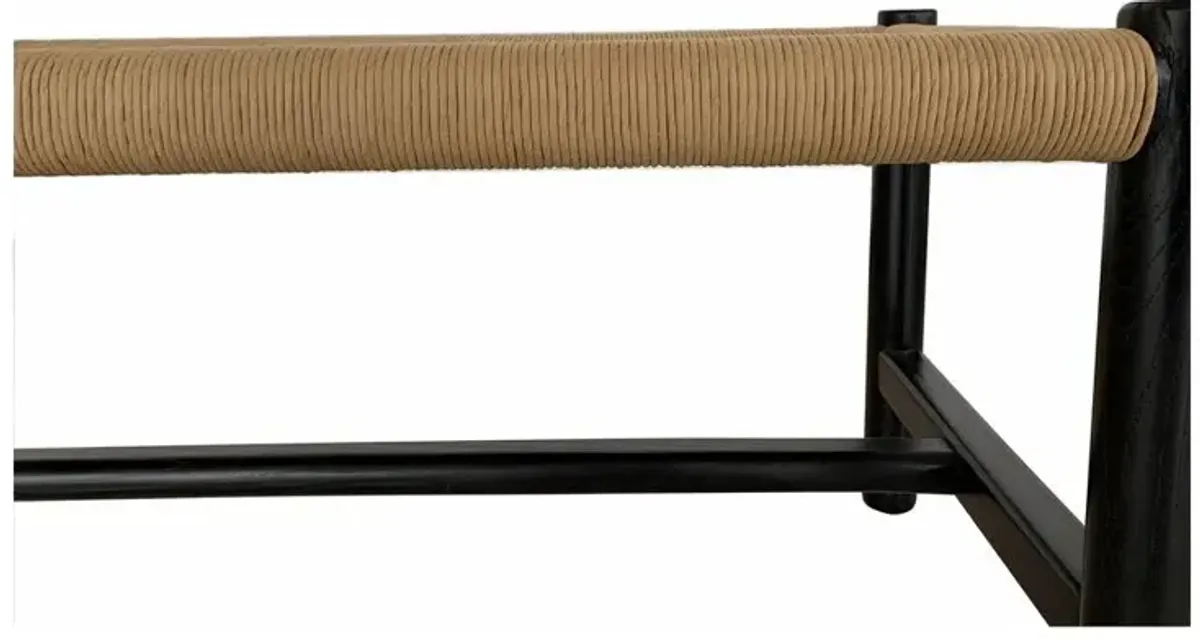 Moe's Home Collection HAWTHORN BENCH SMALL BLACK