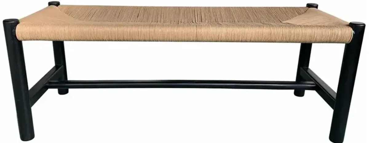 Moe's Home Collection HAWTHORN BENCH SMALL BLACK