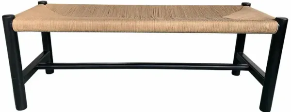 Moe's Home Collection HAWTHORN BENCH SMALL BLACK