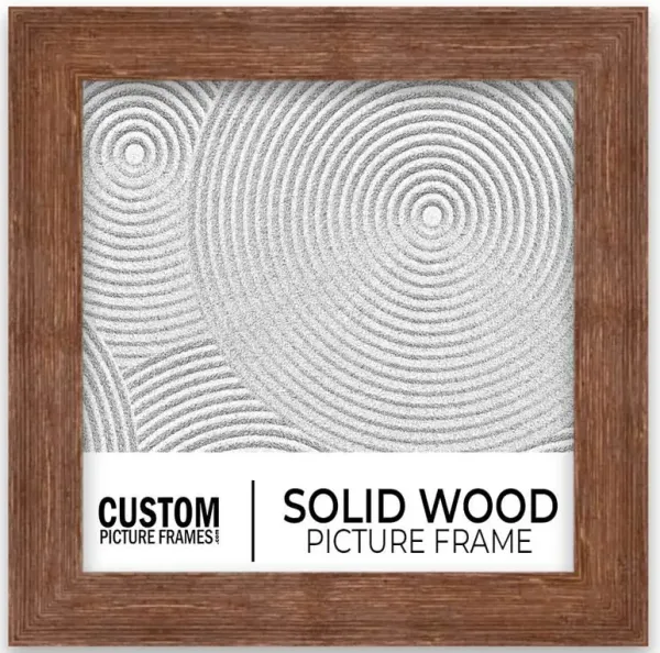 Barnwood Brown Square Picture Frame