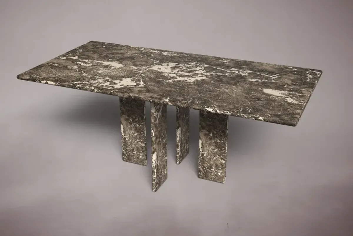 Luna Emperador Marble Dining Table 76"