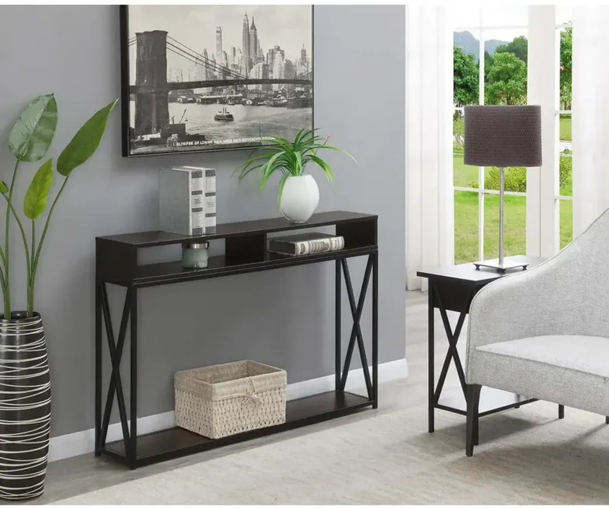 Convenience Concepts Tucson Deluxe 2 Tier Console Table