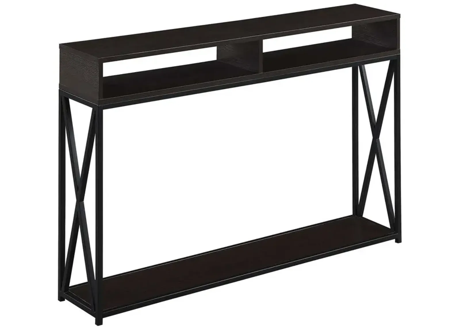 Convenience Concepts Tucson Deluxe 2 Tier Console Table