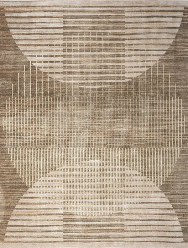 Astra Machine Washable ASW03 Latte 7'10" x 10' Rug