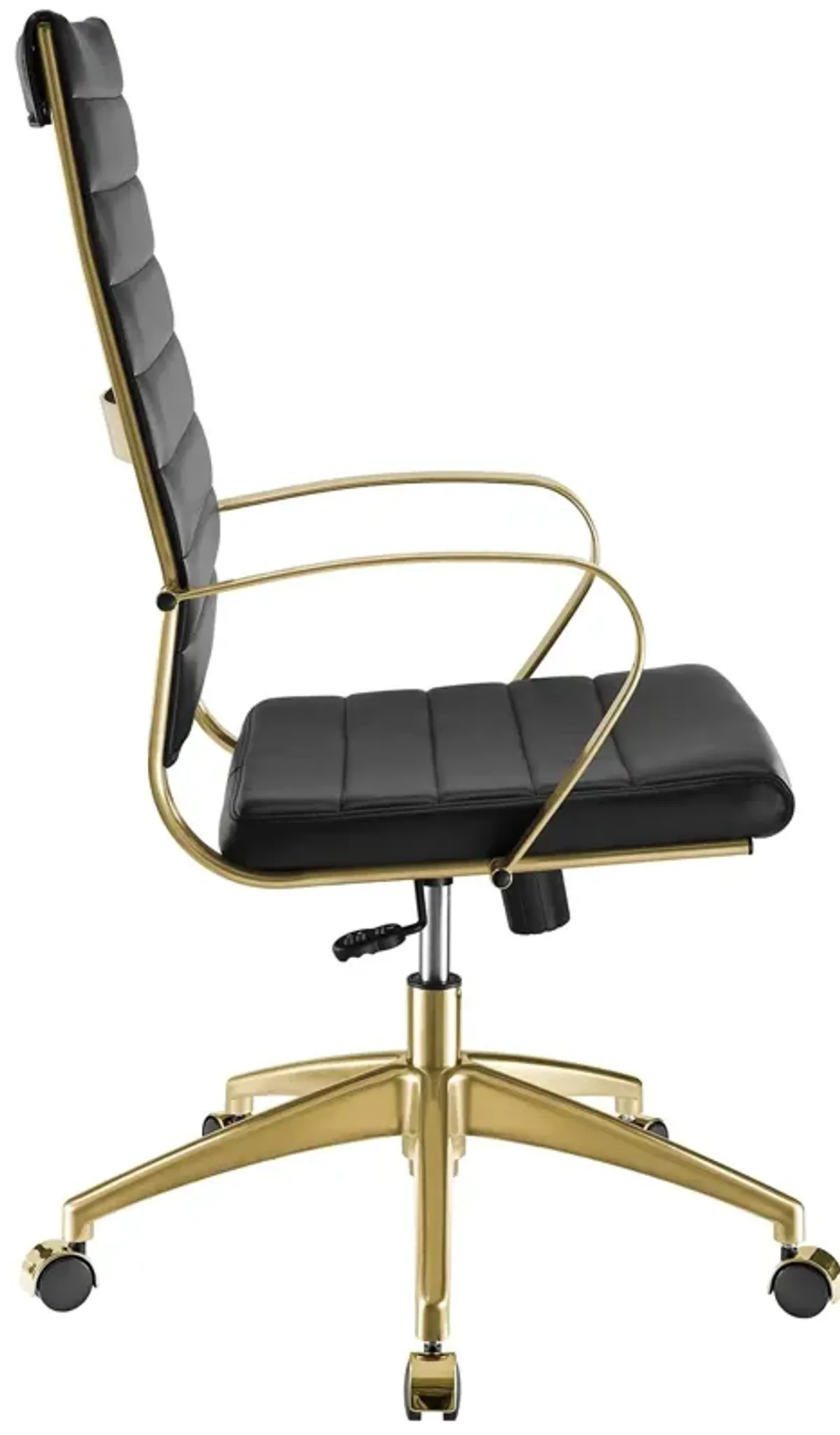 Modway Furniture - Jive Gold Stainless Steel Highback Office Chair