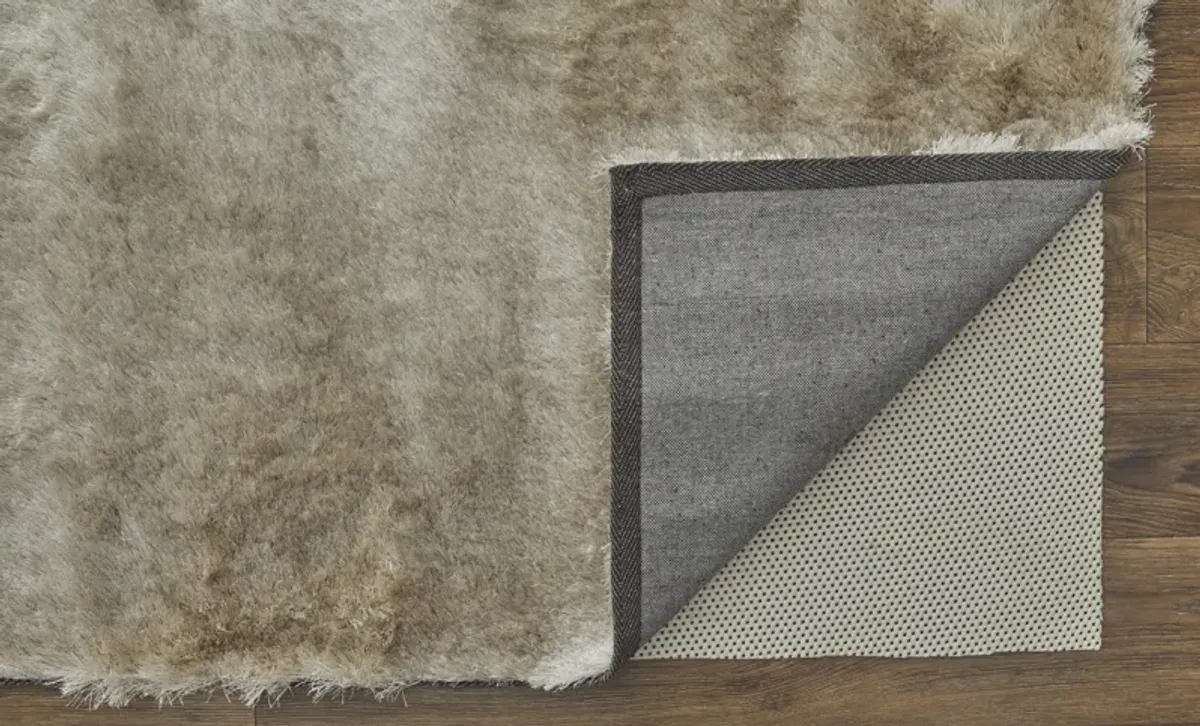 Indochine 4550F Tan/Taupe 2'6" x 6' Rug