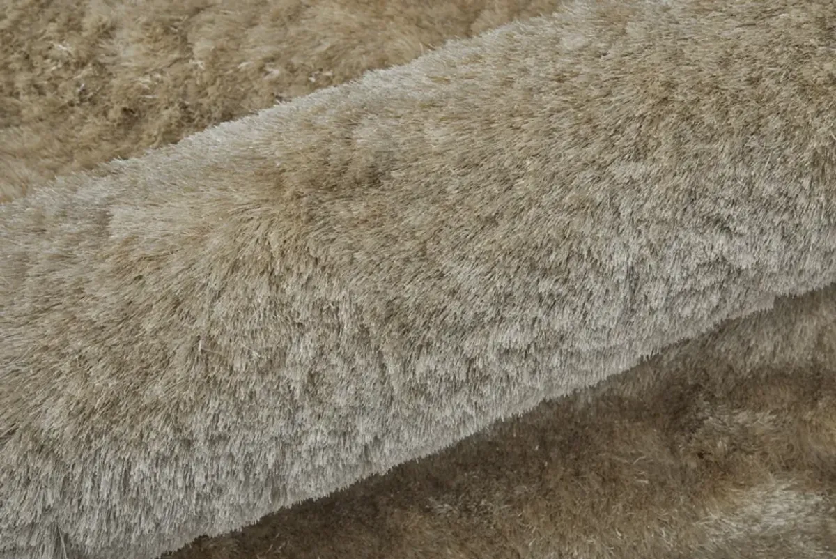 Indochine 4550F Tan/Taupe 2'6" x 6' Rug