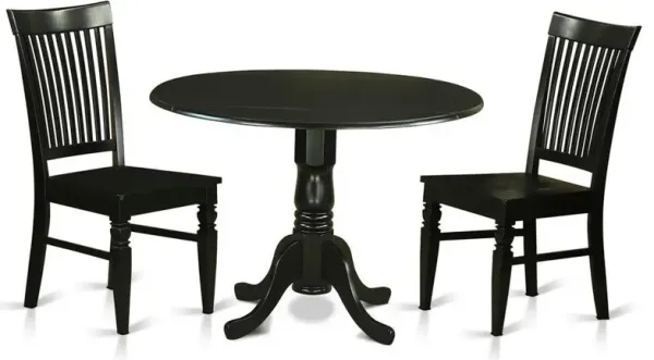 3 PC Table set-Dinette Table and 2 Dining Chairs