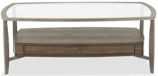 Ardis Rectangle Metal Cocktail Table