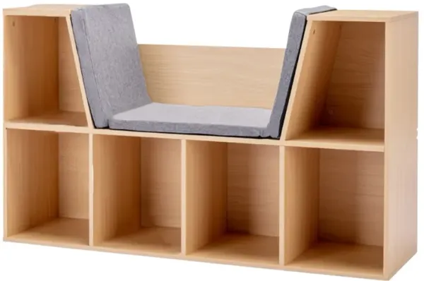 Kids Toy Storage Organizer with Shelves and Bins for Playroom & Bedroom