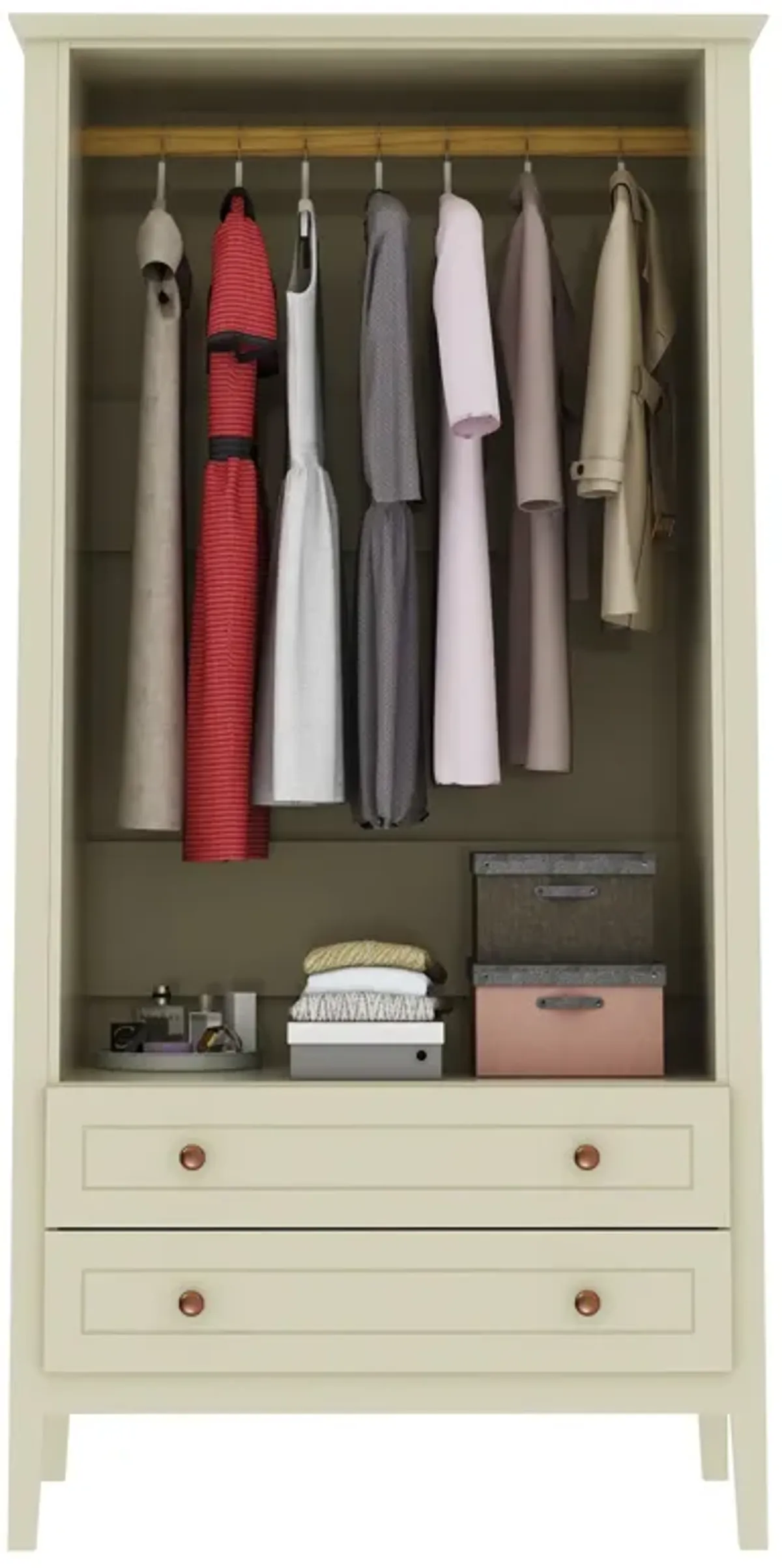 Crown Beige Armoire