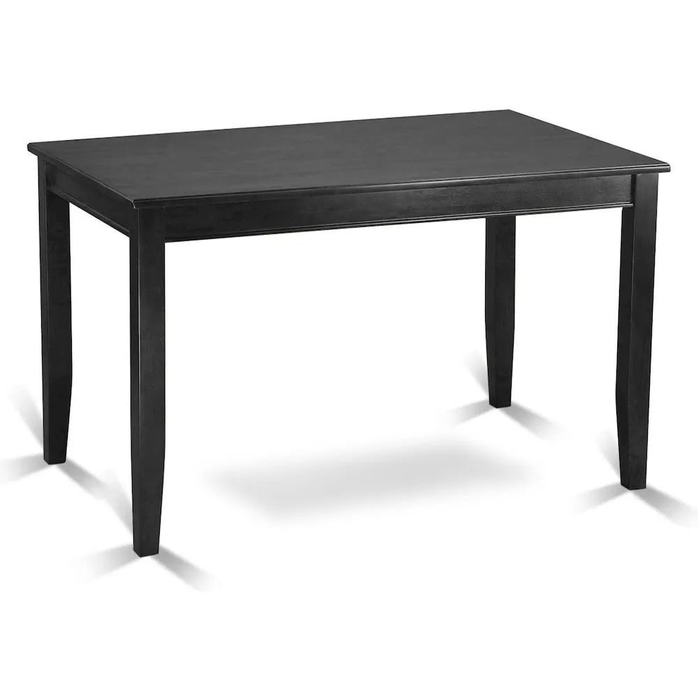 Buckland  Counter  Height  Rectangular  Table  30"x48"  in  Black  Finish