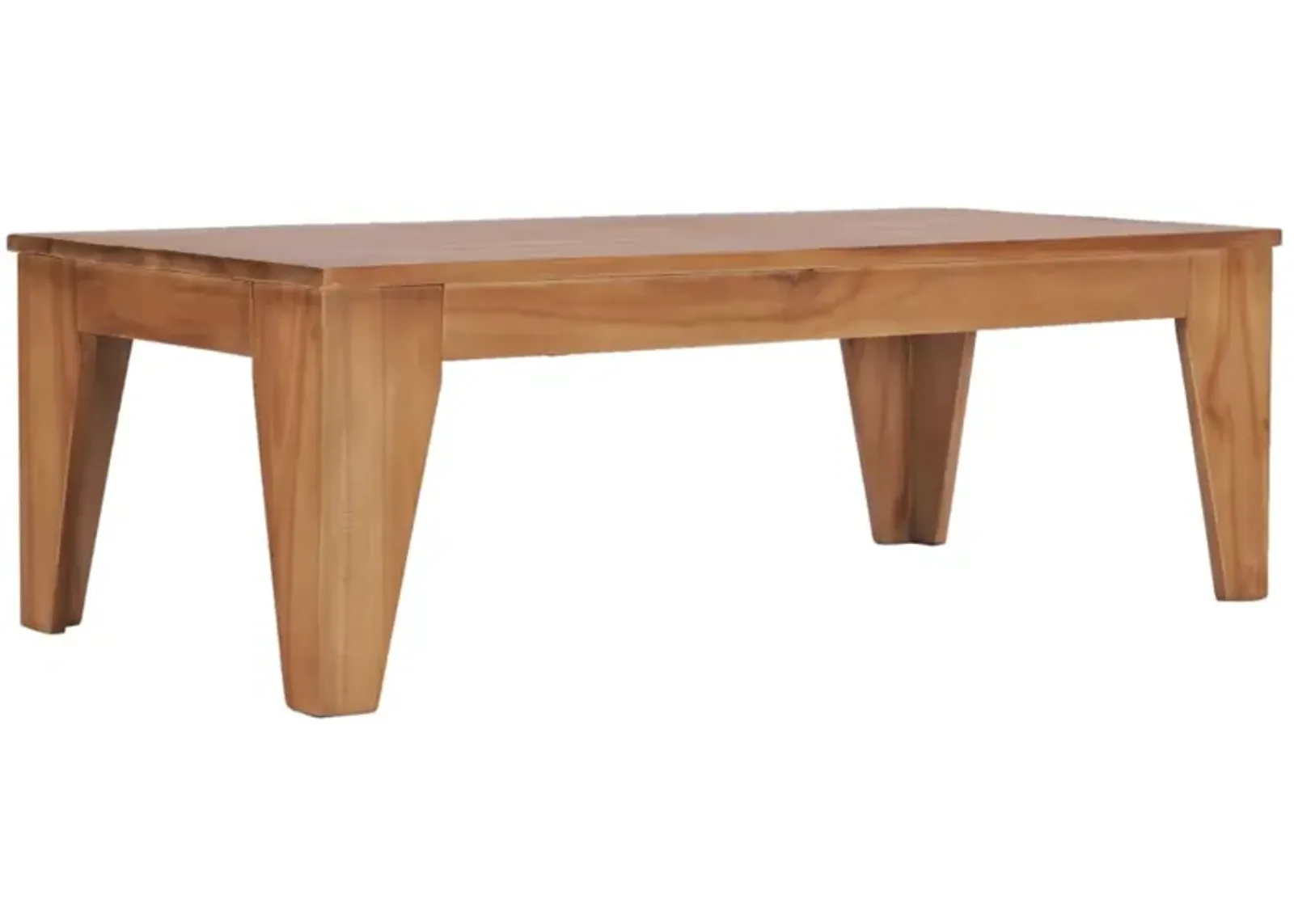 vidaXL Coffee Table 47.2"x23.6"x15.7" Solid Teak Wood