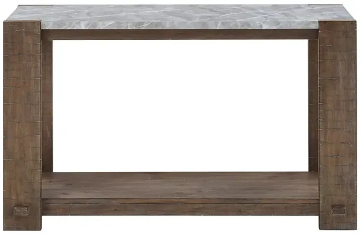 Libby Sintered Stone Sofa Table