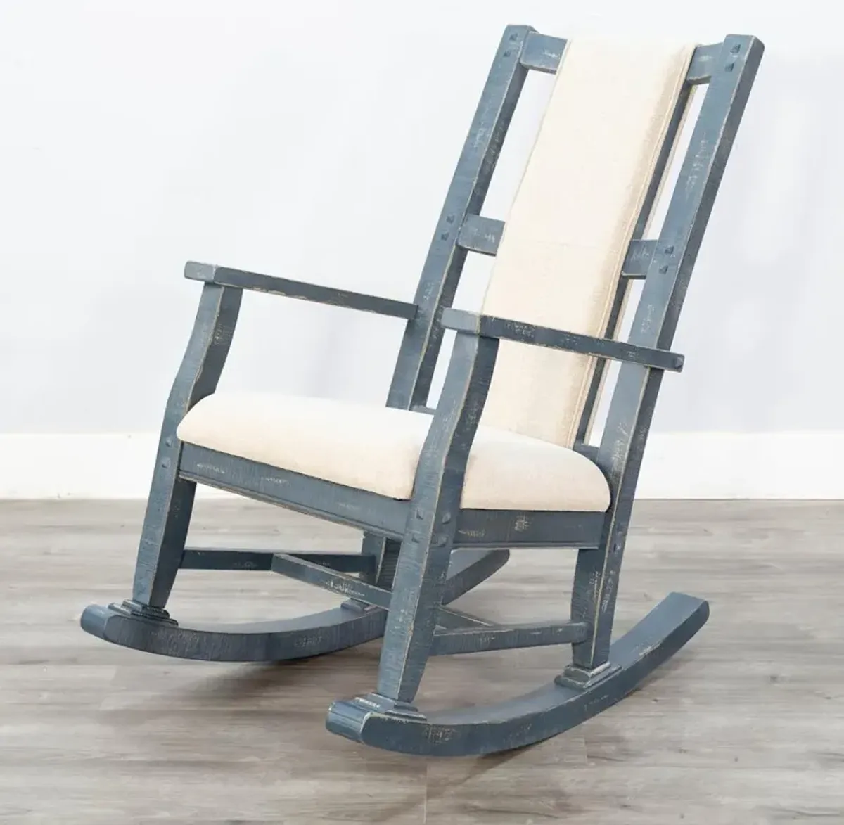 Sunny Designs Ocean Blue Rocker, Cushion Seat & Back