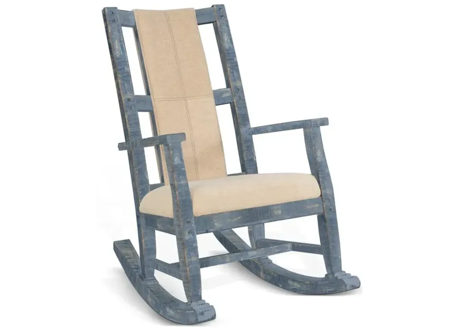 Sunny Designs Ocean Blue Rocker, Cushion Seat & Back