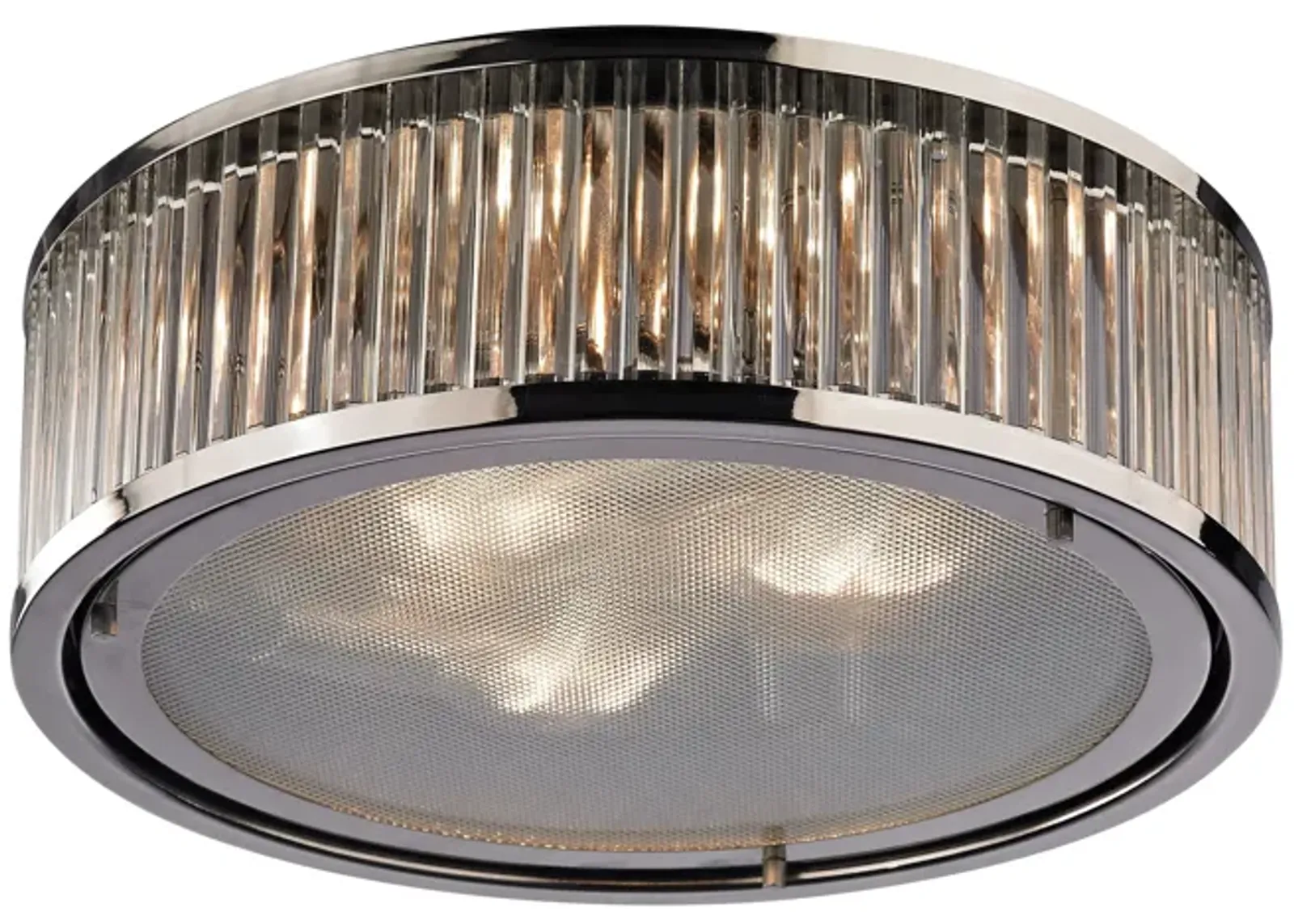 Linden Manor 16'' Wide 3-Light Flush Mount