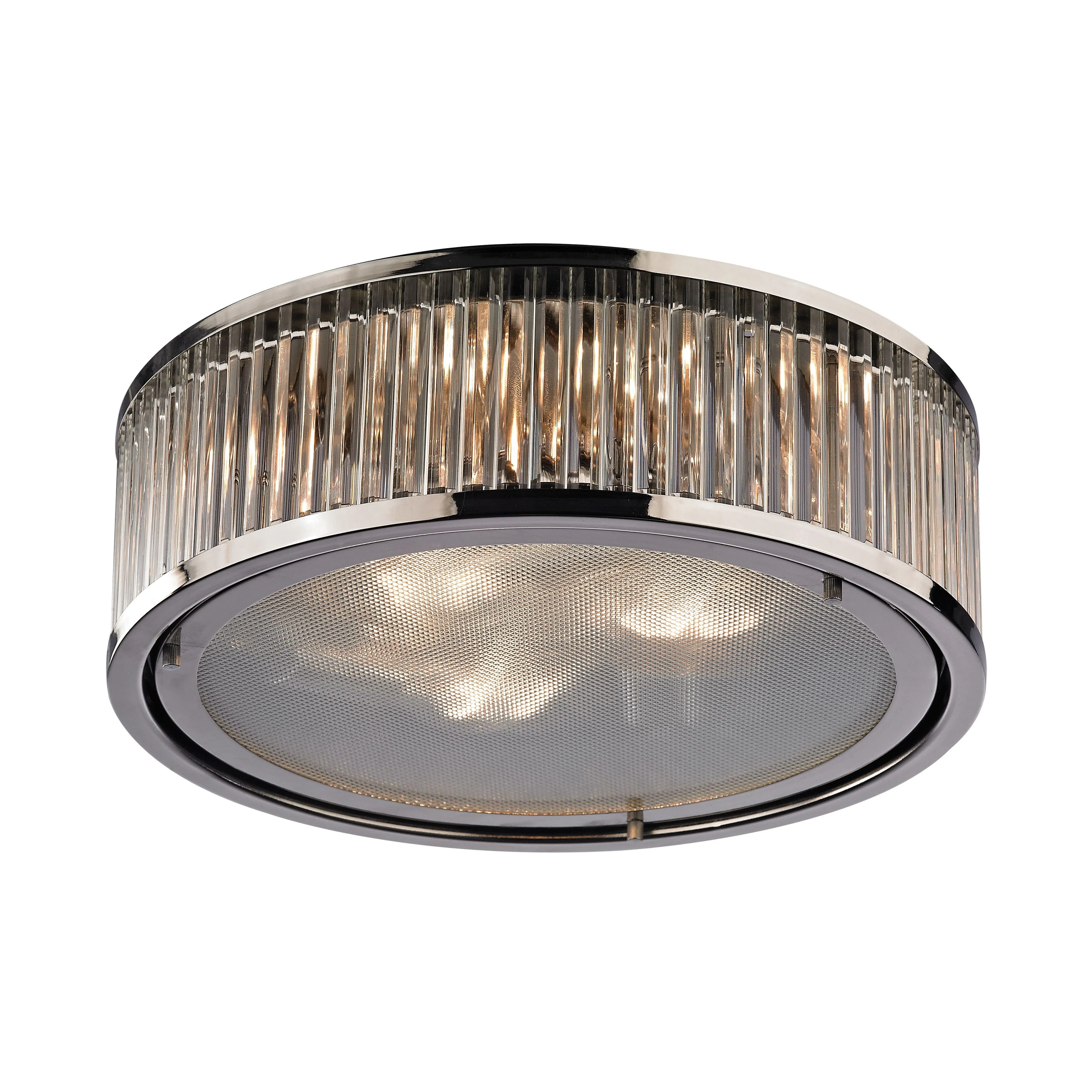 Linden Manor 16'' Wide 3-Light Flush Mount