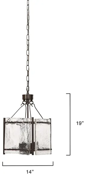 Glenn Small Square Chandelier