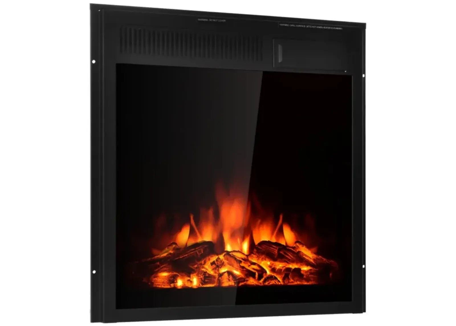 Hivvago 22.5 Inch Electric Fireplace Insert Freestanding and Recessed Heater