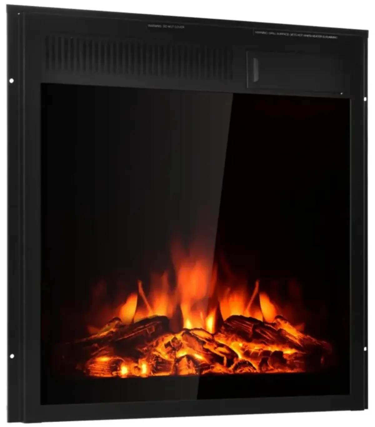 Hivvago 22.5 Inch Electric Fireplace Insert Freestanding and Recessed Heater