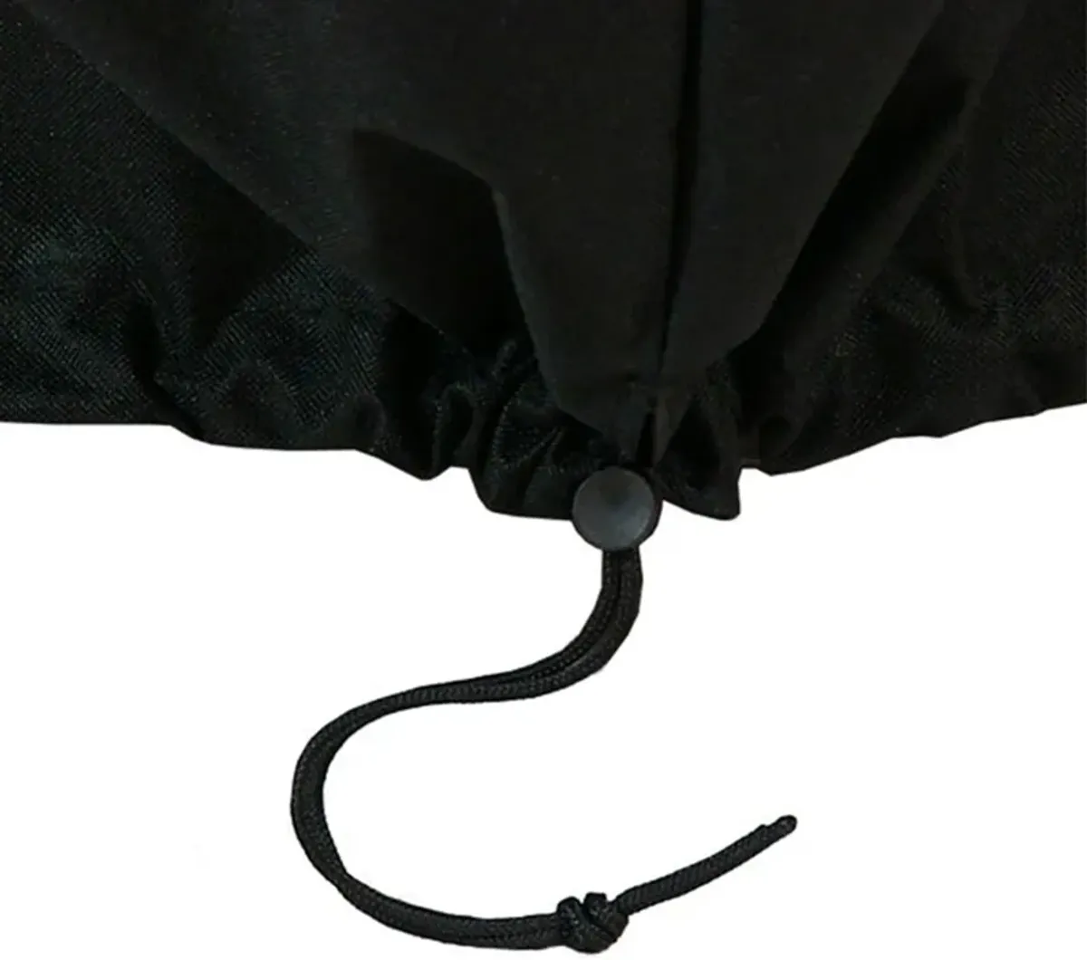 Sunnydaze Heavy-Duty PVC Round Outdoor Fire Pit Cover - Black