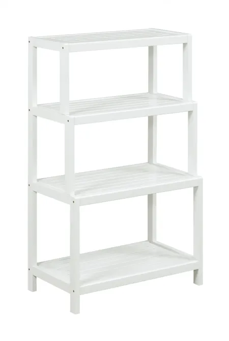 Homezia 37" Bookcase With 4 Shelves