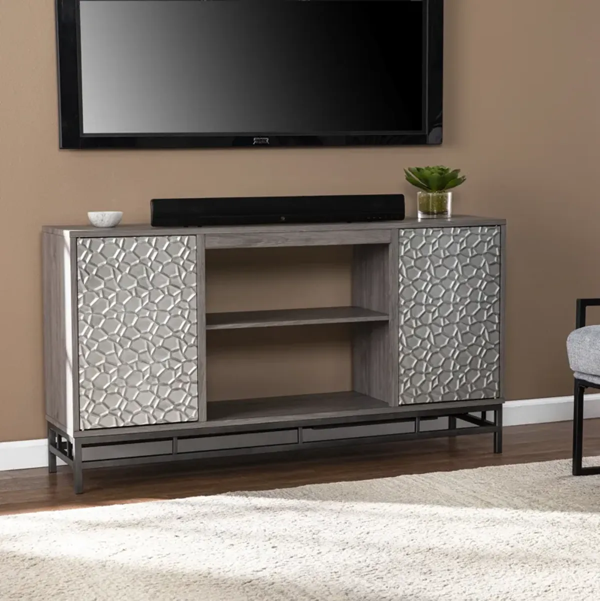 Hollesborne Two-Door Media Cabinet