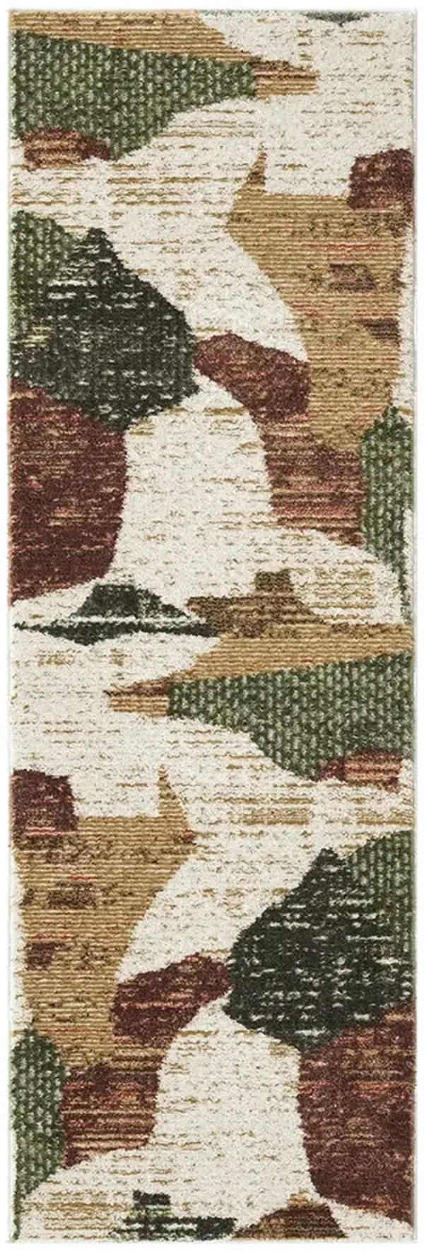 Nordic NRC18 Beige/Multicolor 2' x 6' Rug