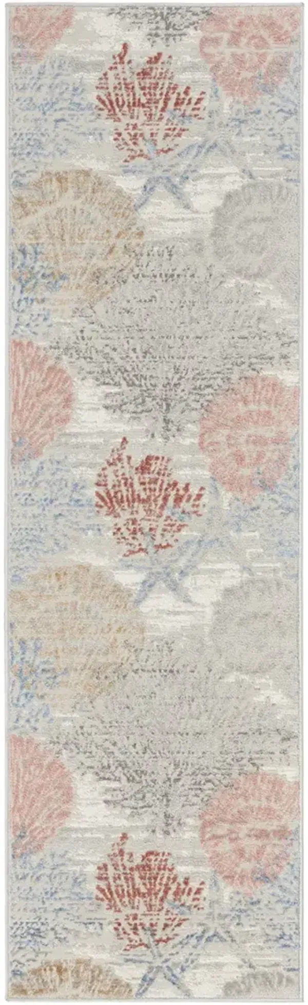Seaside SDS04 Multicolor 2'3" x 7'6" Rug