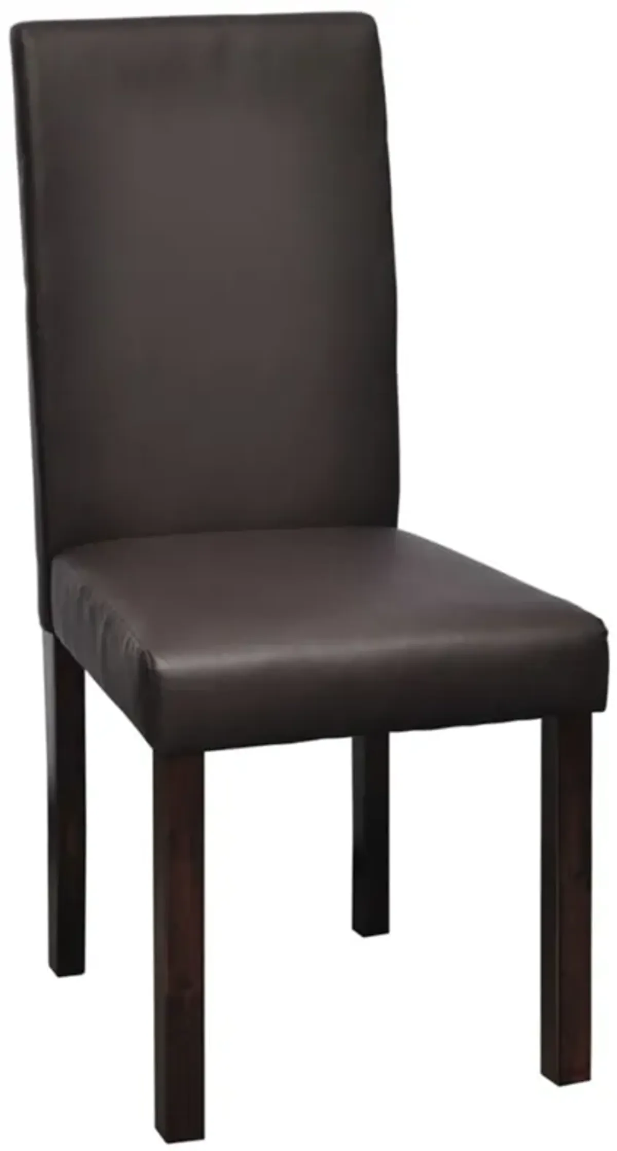 vidaXL Dining Chairs 4 pcs Brown Faux Leather