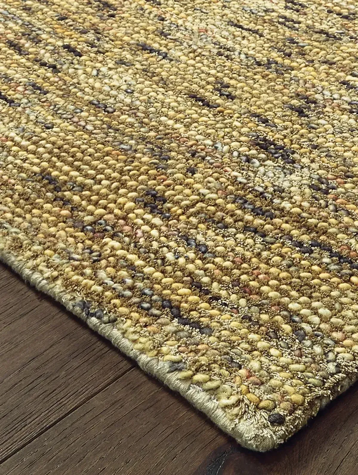 Lucent 8' x 10' Gold Rug