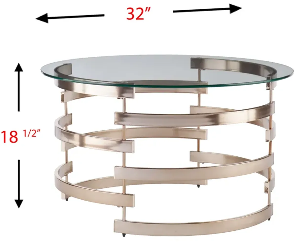 Gosport Round Cocktail Table