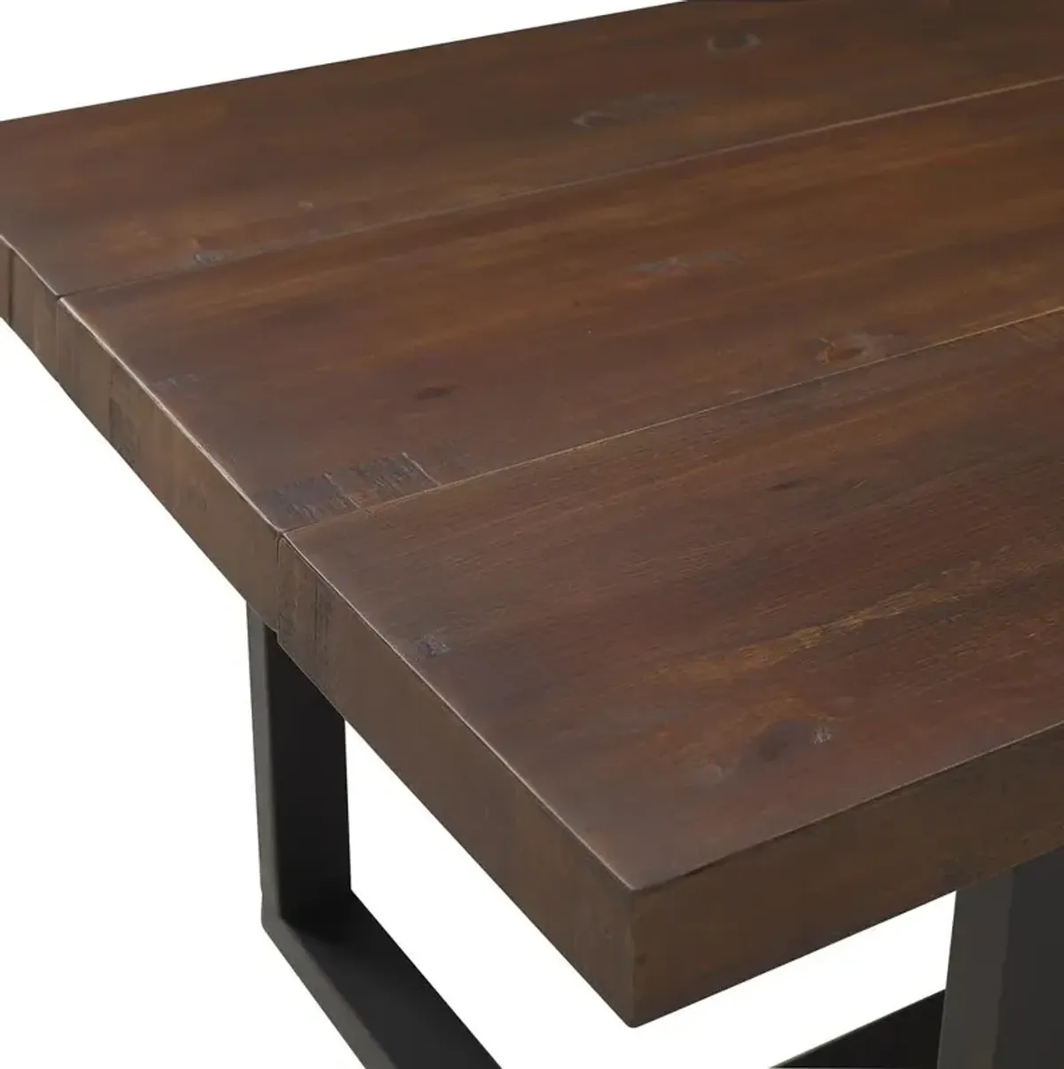 Belen Kox Urban Farmhouse Solid Pine Dining Table, Belen Kox