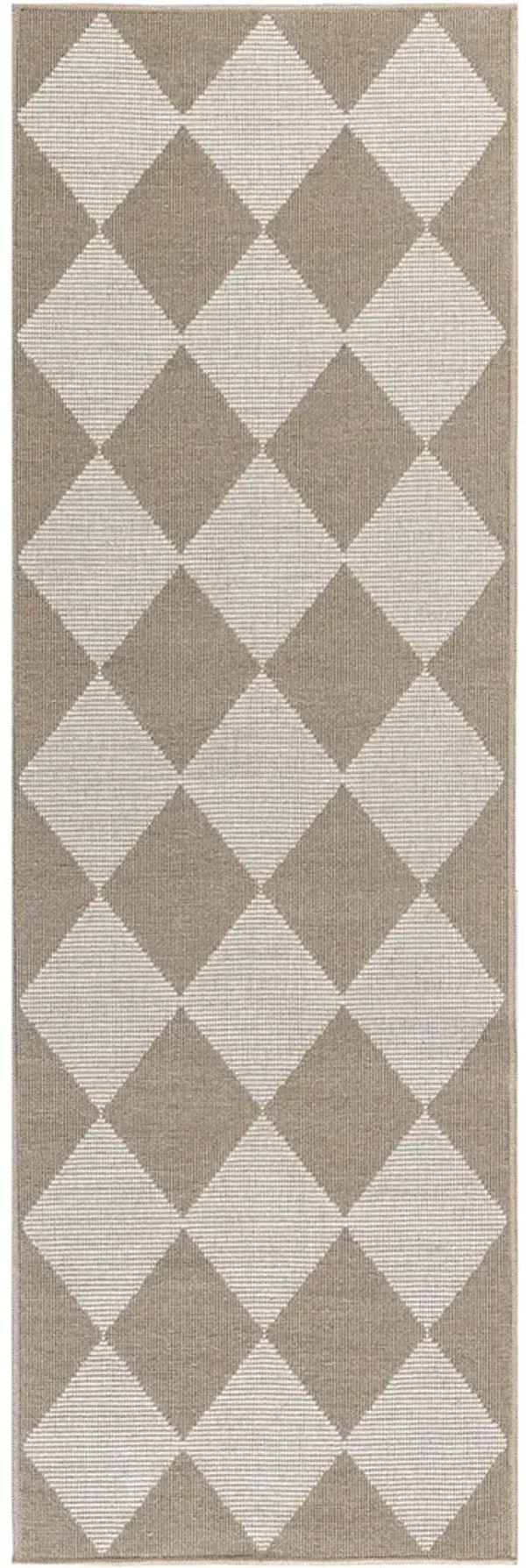 Washable Modern Jute MDJ01 Natural/Ivory 2'3" x 7'6" Rug