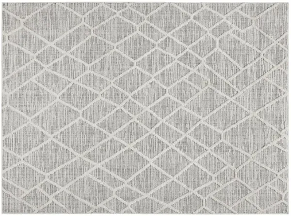Pebble Geo Pattern Machine Woven Indoor Area Rug, Soft Medium Pile, Non-Slip Backing