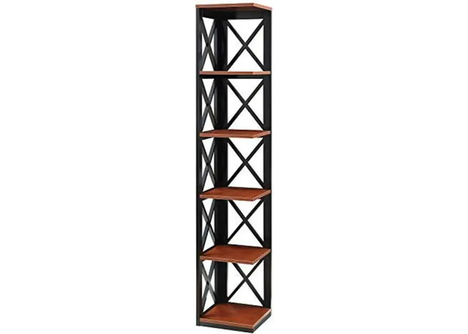 Convience Concept, Inc. Oxford 5 Tier Corner Bookcase