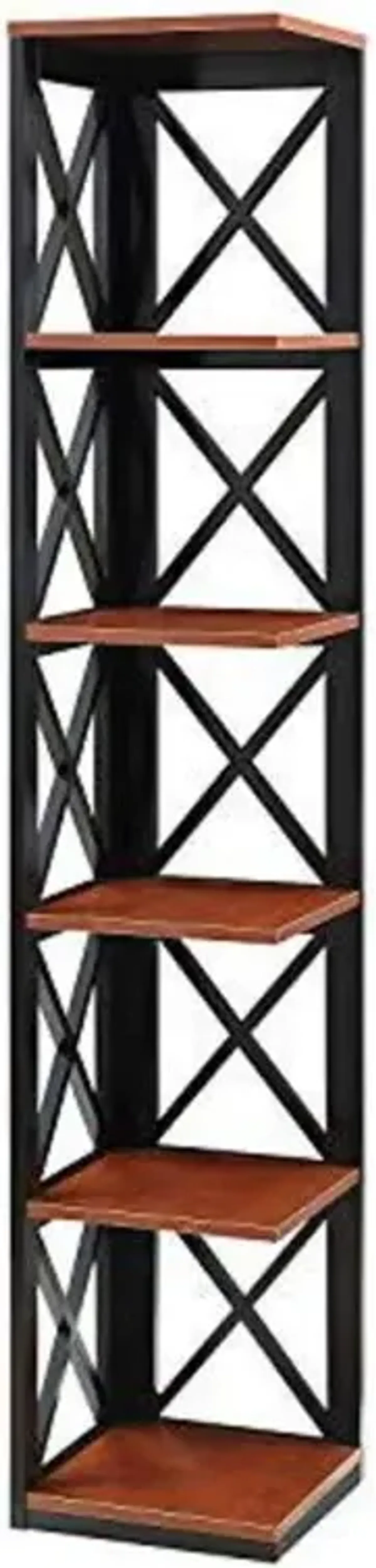 Convience Concept, Inc. Oxford 5 Tier Corner Bookcase