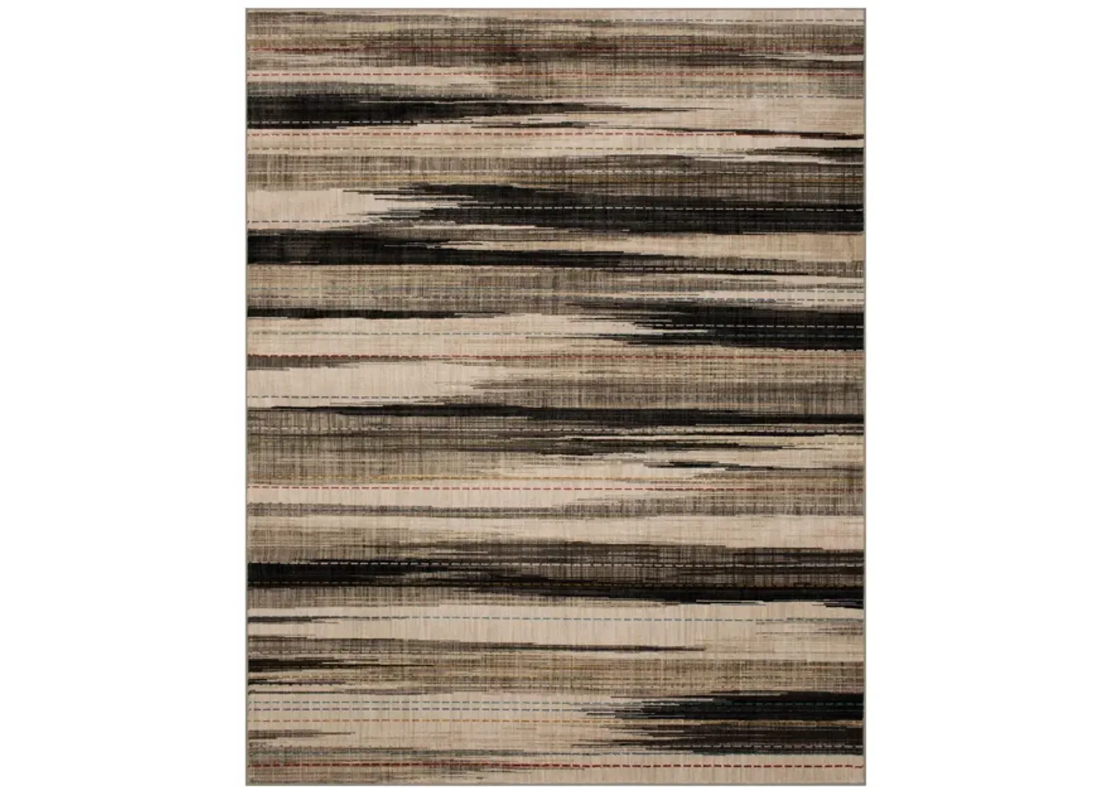 Elements Brim Dark Linen 5' 3" X 7' 10" Rug